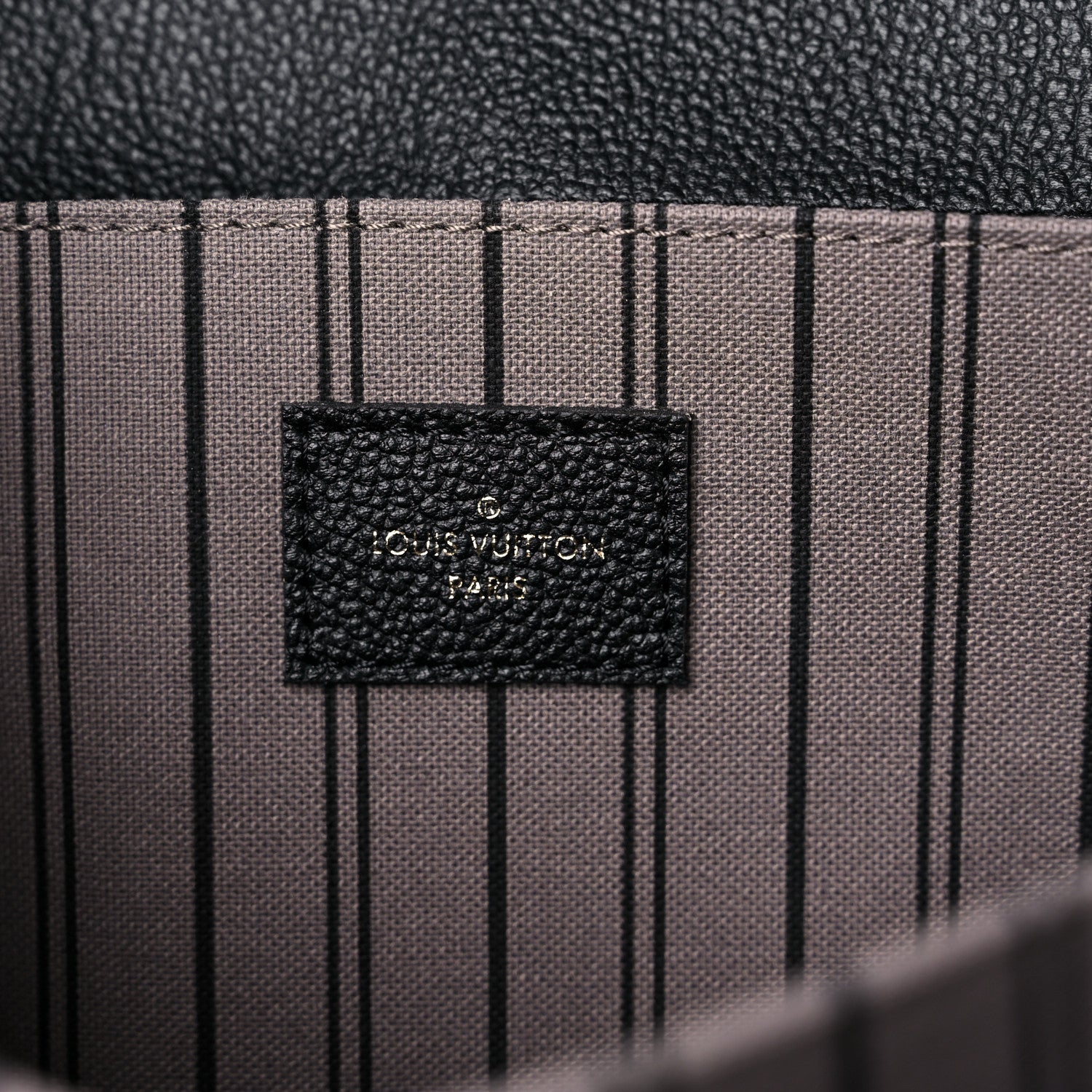 Louis Vuitton Empreinte Pochette Metis Black 6 of 9