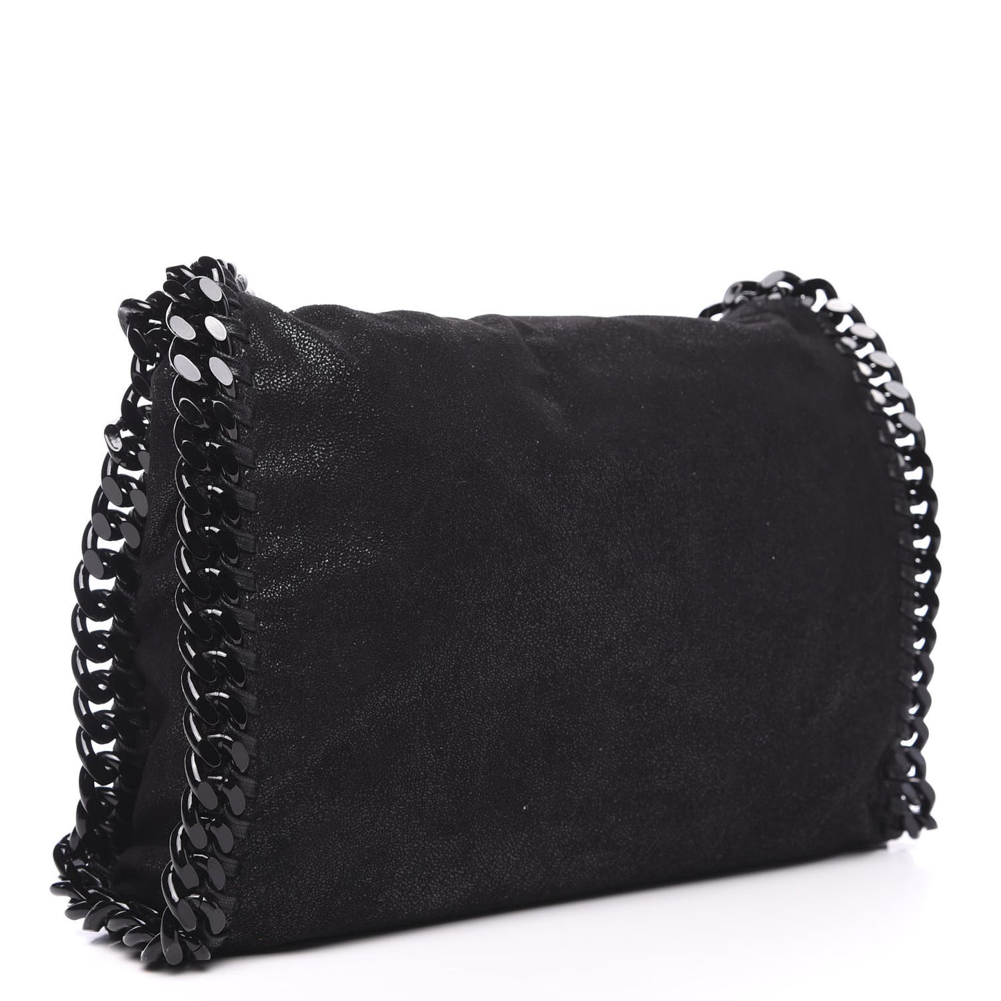Shaggy Deer Small Falabella Tote Black