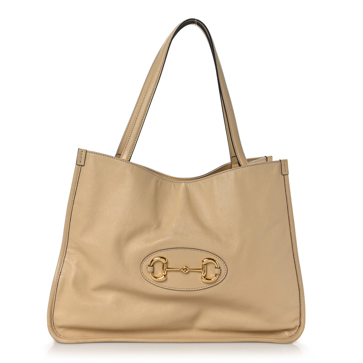 New Sakai Calfskin Lux Horsebit 1955 Tote Bag Bubble Tea