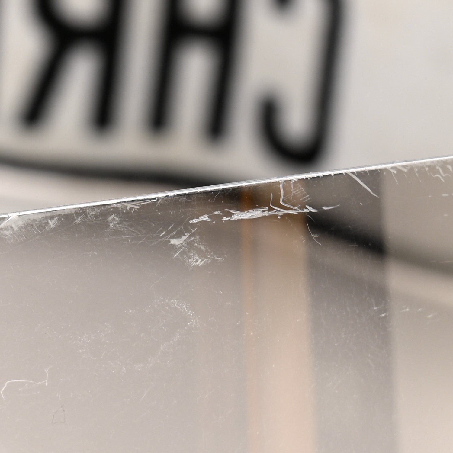 Christian Dior Mirrored DiorClub1 Sun Visor Silver 10 of 11