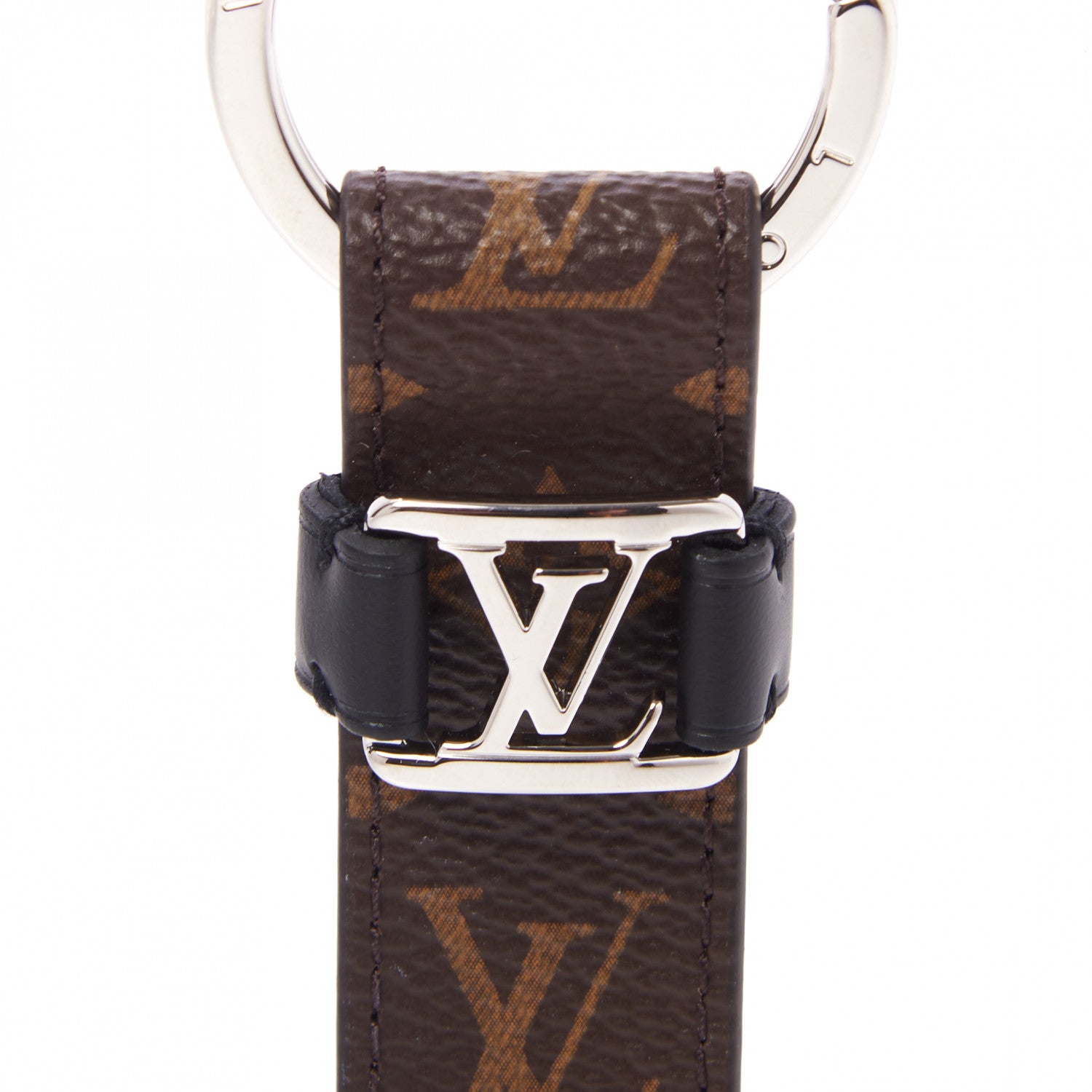 Louis Vuitton Monogram LV Dragonne Bag Charm Key Holder 2 of 4