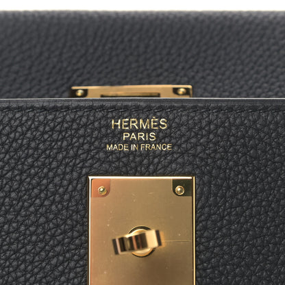 Hermes Togo Kelly Retourne 32 Black 6 of 10