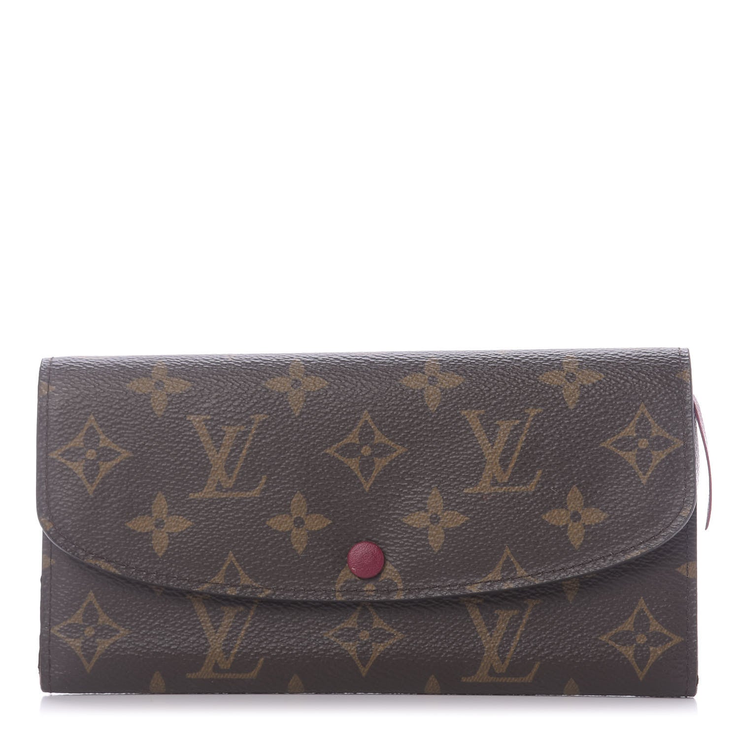 Louis Vuitton Monogram Emilie Wallet Fuchsia 1 of 10