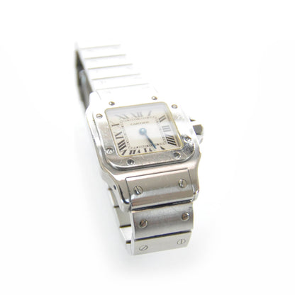 Cartier Stainless Steel 24mm Santos de Cartier Galbee Quartz Watch 1 of 9
