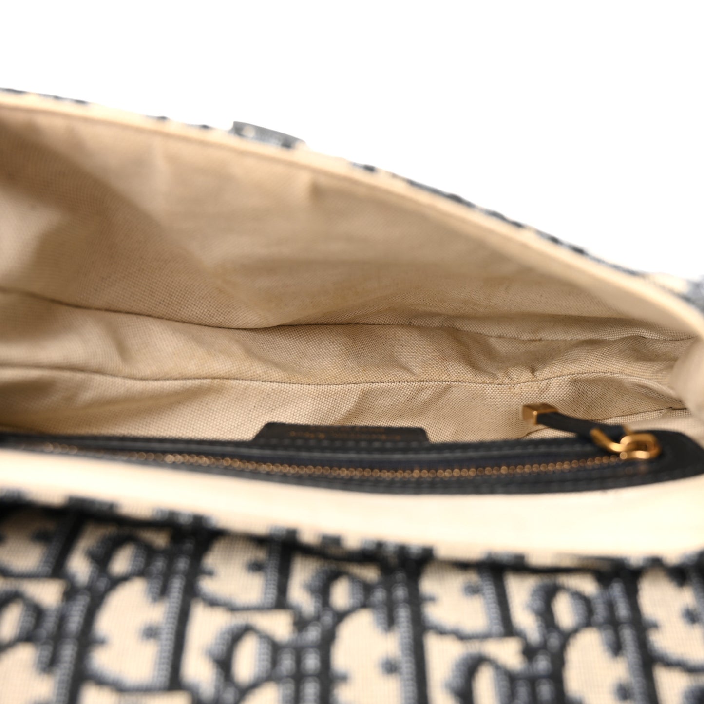 Oblique Saddle Bag Blue
