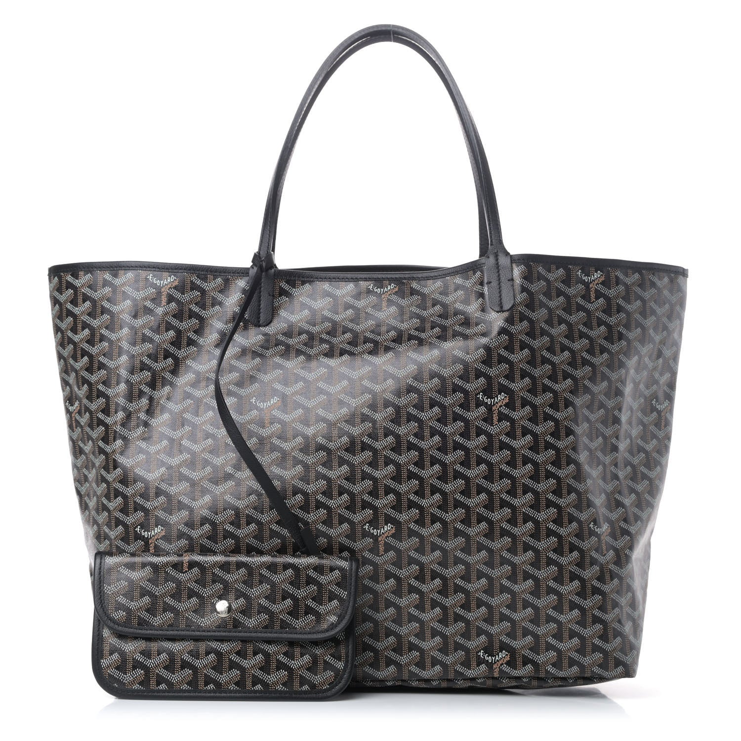 Goyard Goyardine Saint Louis GM Black 1 of 5