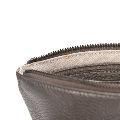 Gucci Metallic Pebbled Calfskin Soho Wristlet Sasso 10 of 11