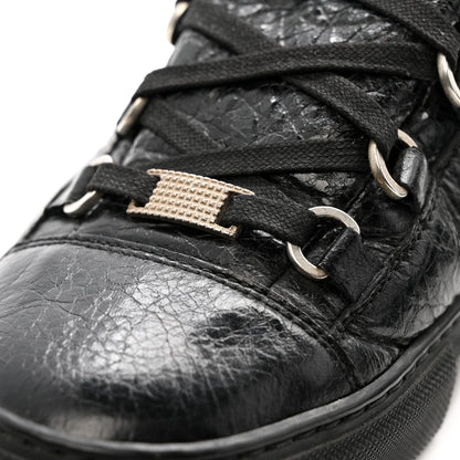 Balenciaga Agneau Arena Opaque Womens High Top Sneakers 41 Black 11 of 12