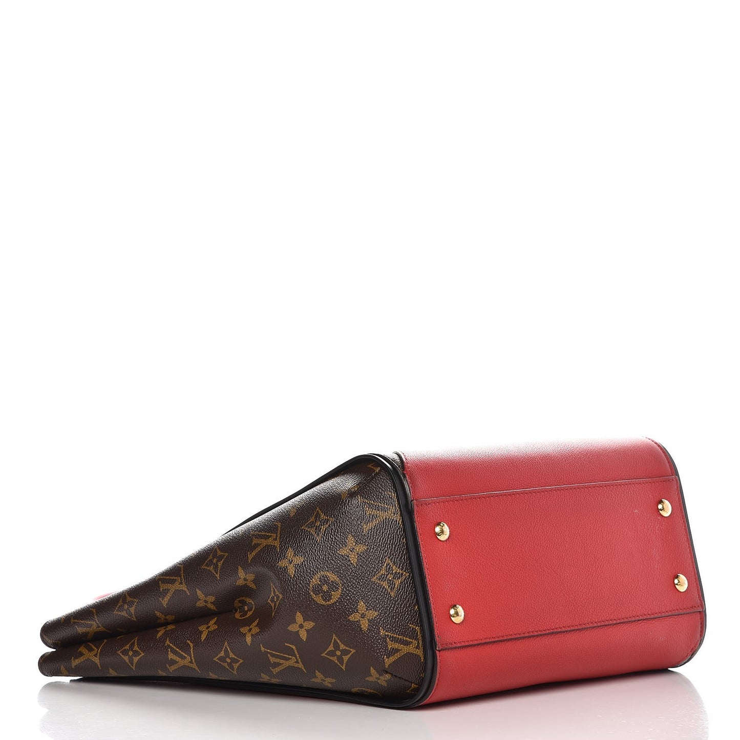 Calfskin Monogram Kimono Tote Cherry
