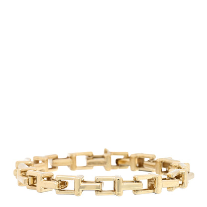 Tiffany 18K Yellow Gold Wide T Chain Bracelet 1 of 4