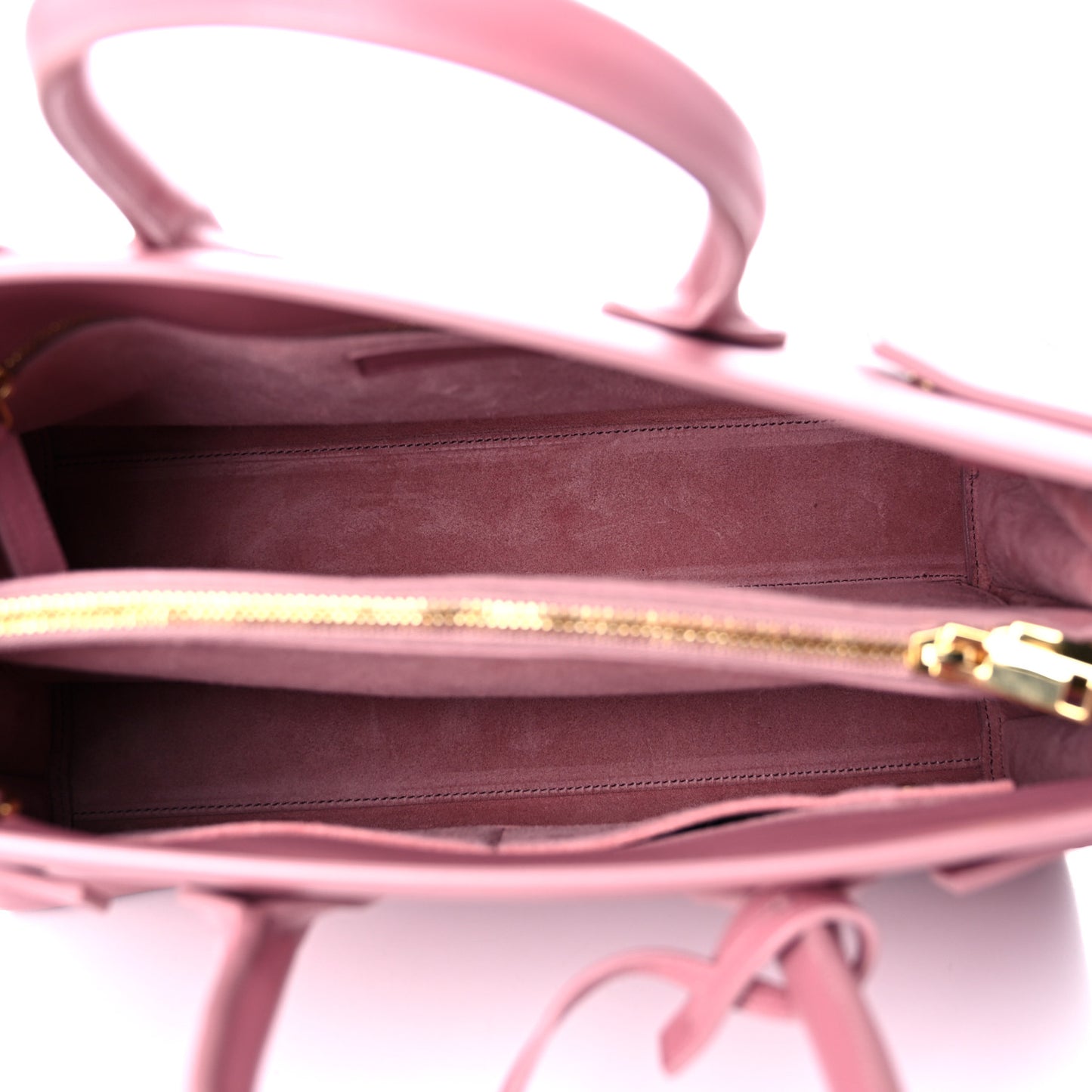 Calfskin Small Sac De Jour Dark Rose