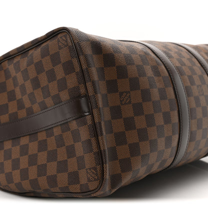 Louis Vuitton Damier Ebene Keepall Bandouliere 45 8 of 9