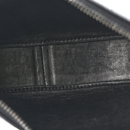 The Row Grained Calfskin Half Moon Shoulder Bag Black 5 of 11