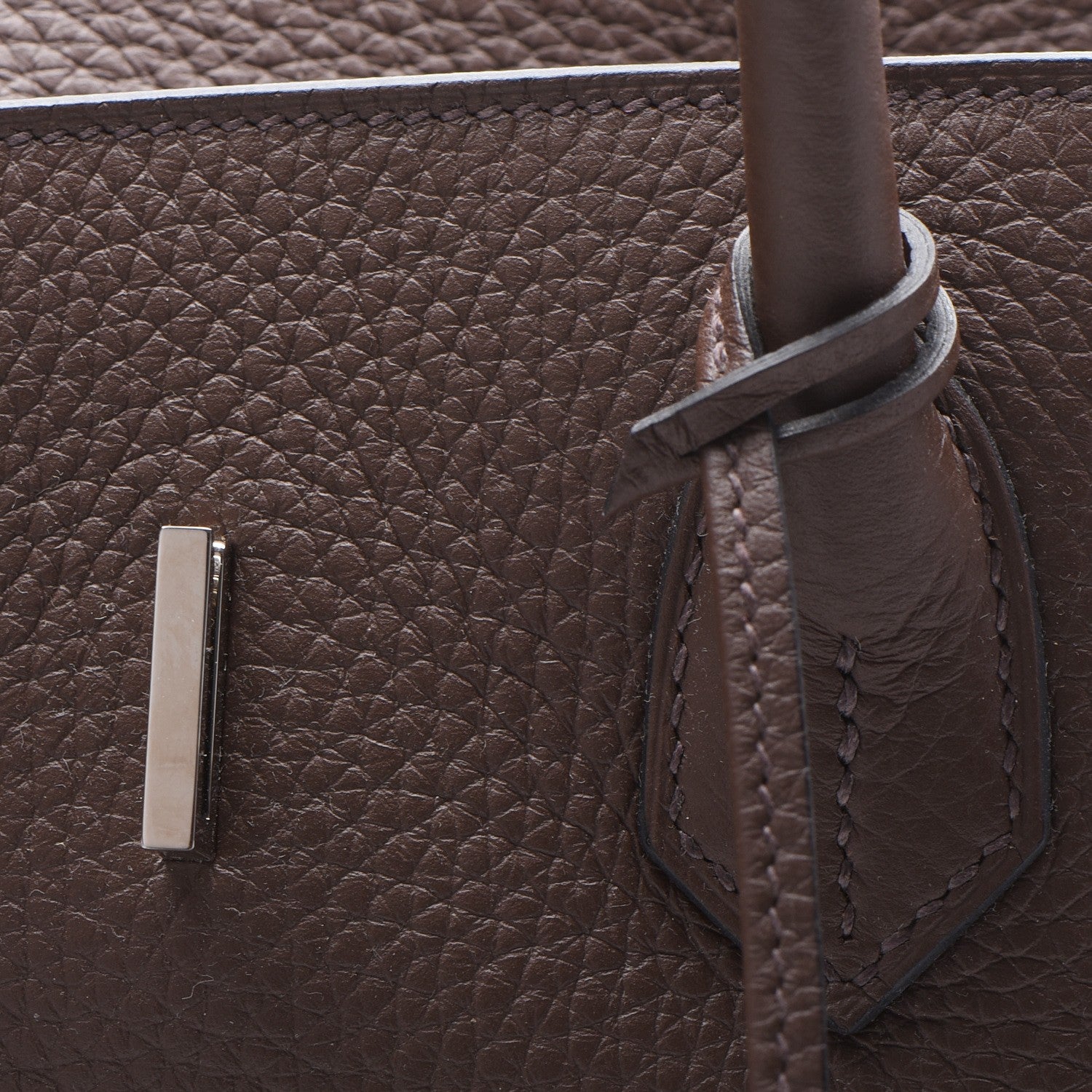 Hermes Taurillon Clemence Birkin 35 Cacao 25 of 32