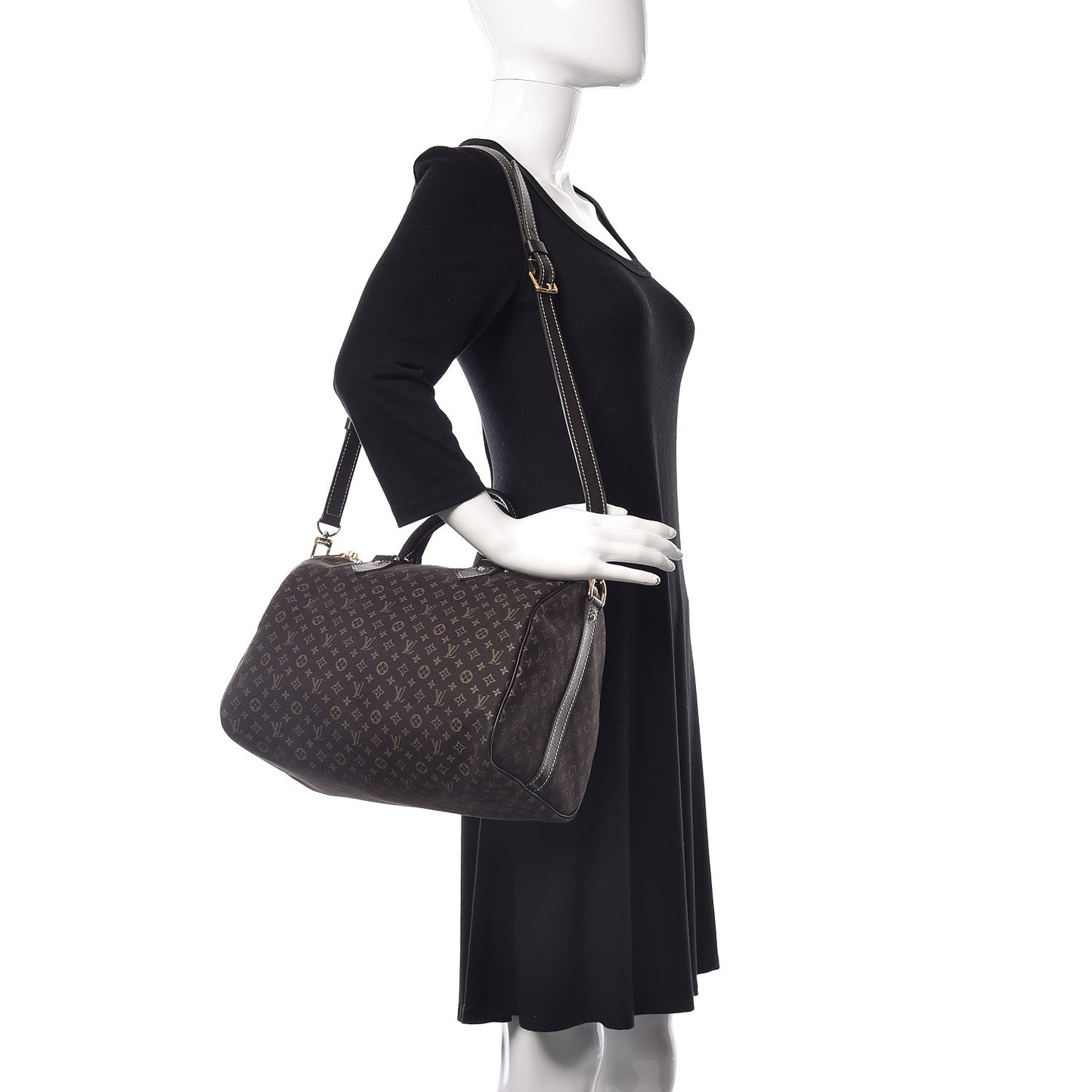 Monogram Idylle Speedy Bandouliere 30 Fusain