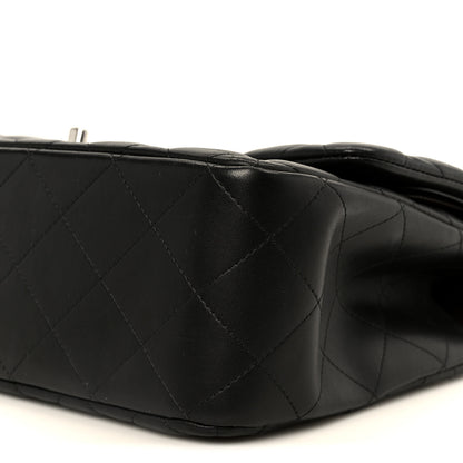 Chanel Lambskin Quilted Jumbo Double Flap Black 11 of 11