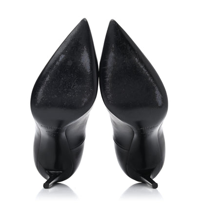 Saint Laurent Calfskin Zoe 105 Pumps 37 Black 4 of 4