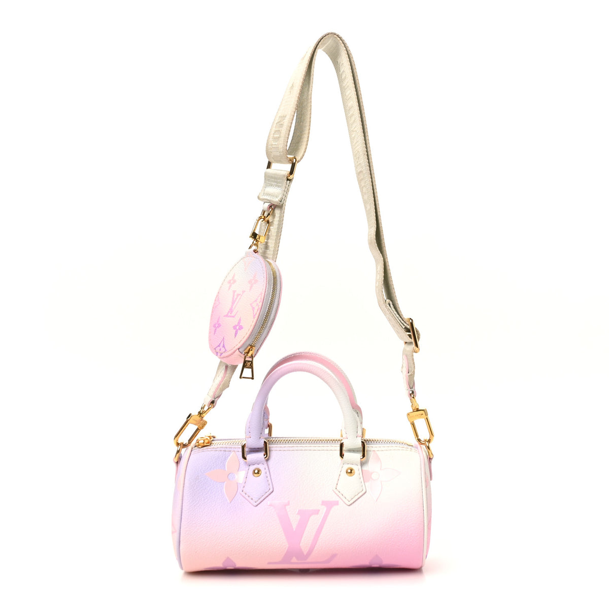 Monogram Giant Spring In The City Papillon BB Sunrise Pastel