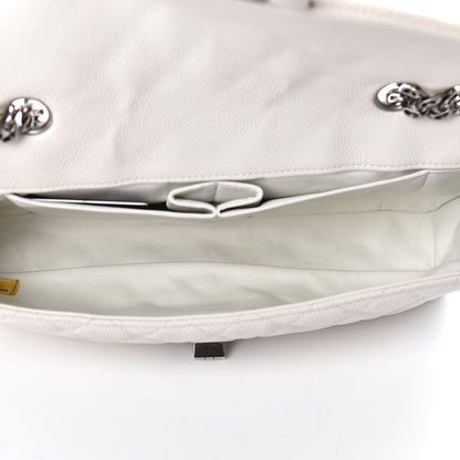 Chanel Caviar Quilted 2.55 Reissue East West Flap White 5 of 10