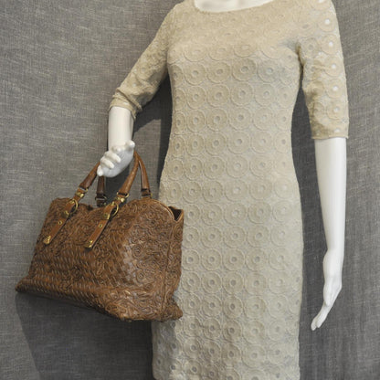 Bottega Veneta Woven Leather Cornely Tote Noce 2 of 10
