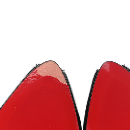 Christian Louboutin Patent New Very Prive 120 Pumps 35.5 Black Red 10 of 12