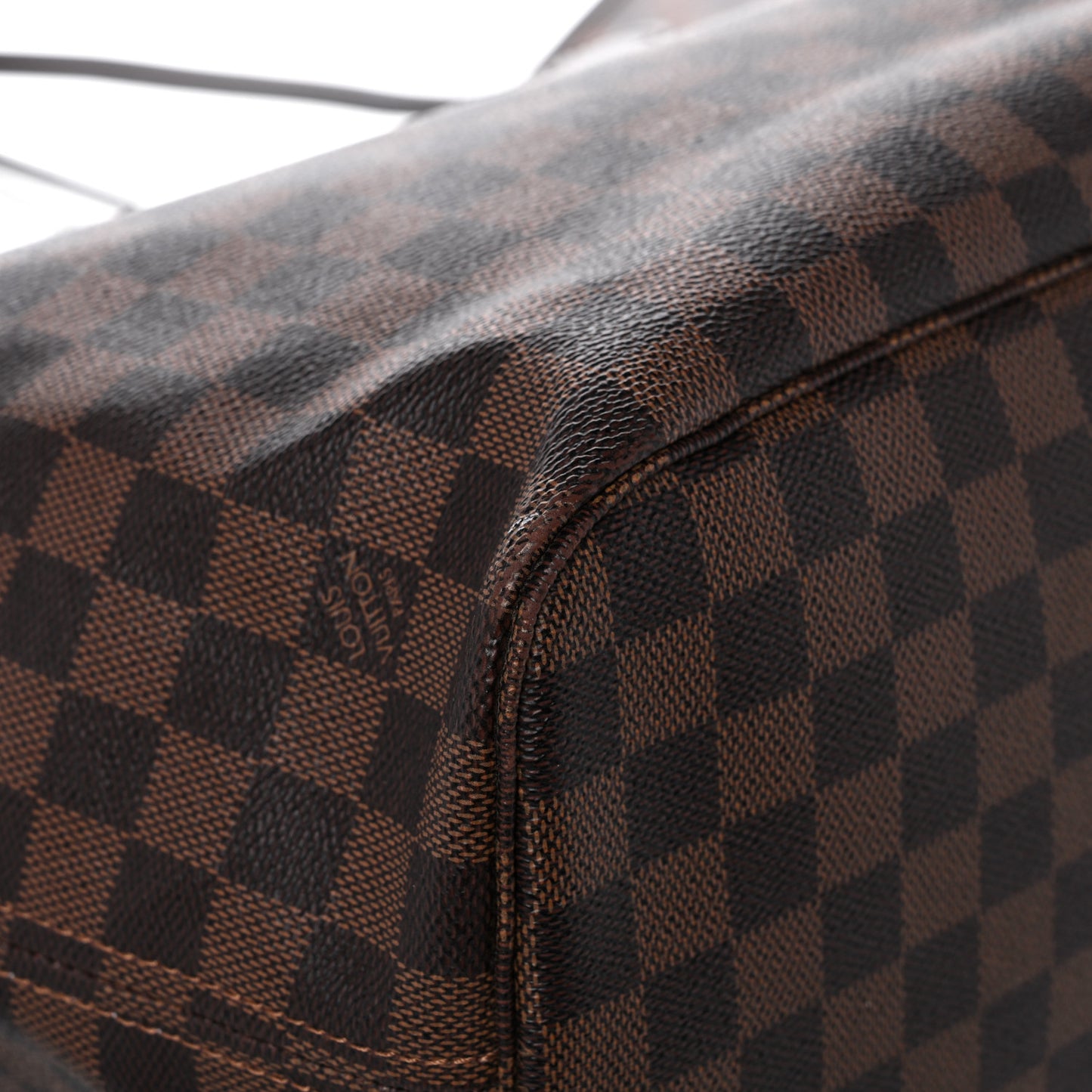 Damier Ebene Neo Neverfull MM Rose Ballerine