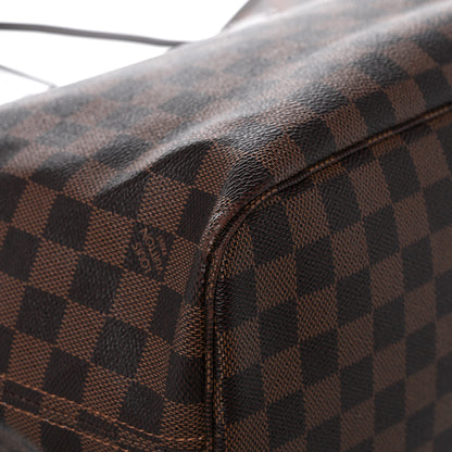 Louis Vuitton Damier Ebene Neo Neverfull MM Rose Ballerine 9 of 23