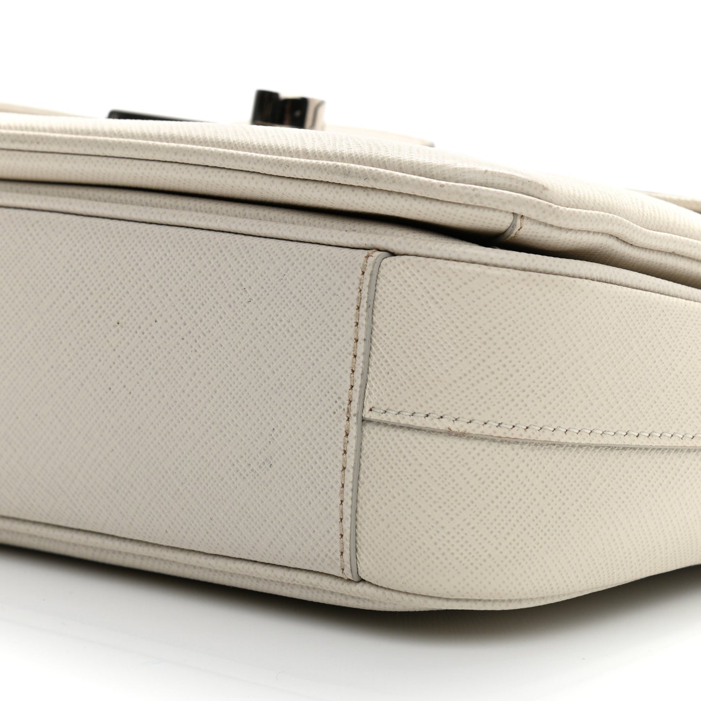 Saffiano Lux Sound Top Handle Pomice