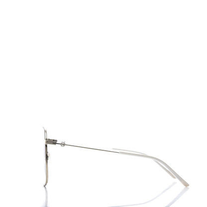 Gucci Web Rectangular Frame Interlocking G Sunglasses GG0394S Green Red 3 of 6