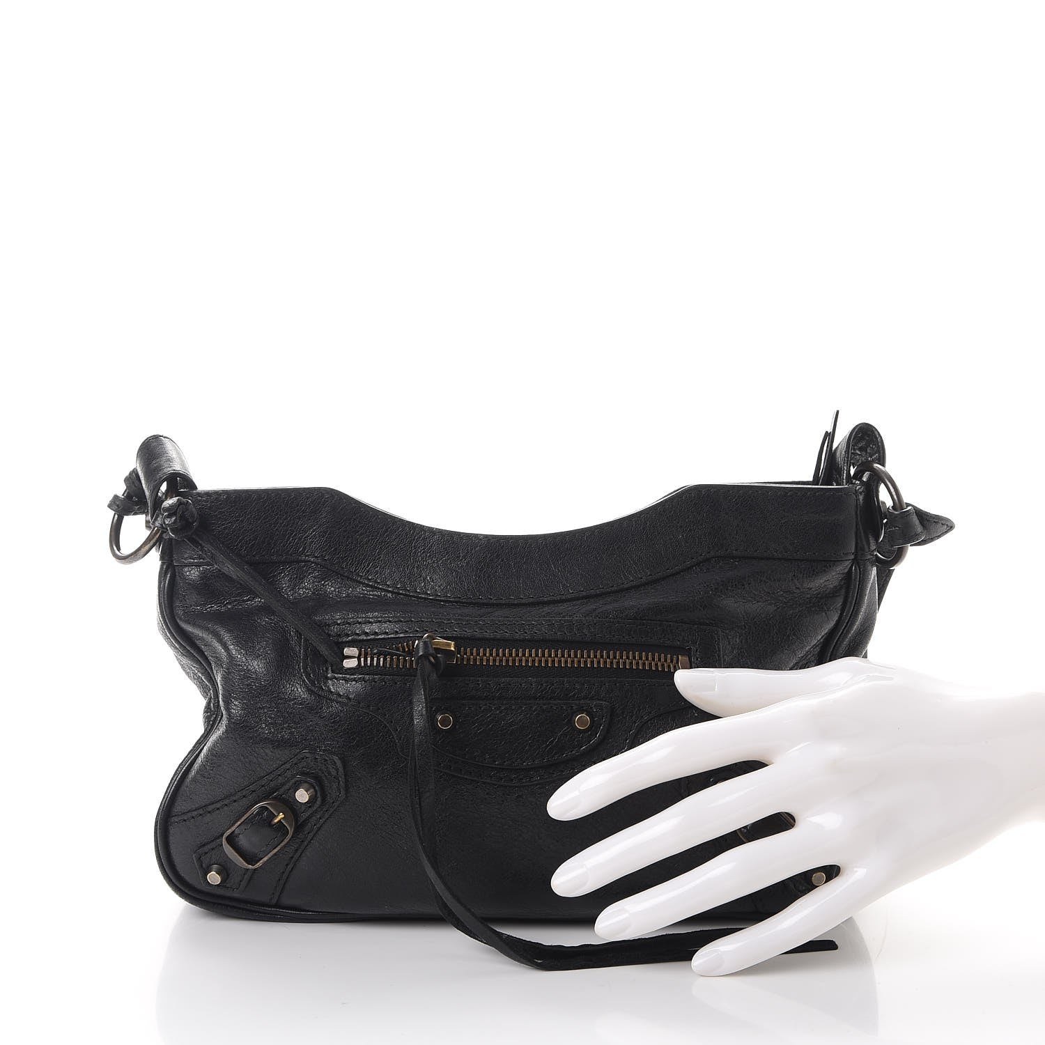 Balenciaga Agneau Classic Hardware Hip Black 3 of 10