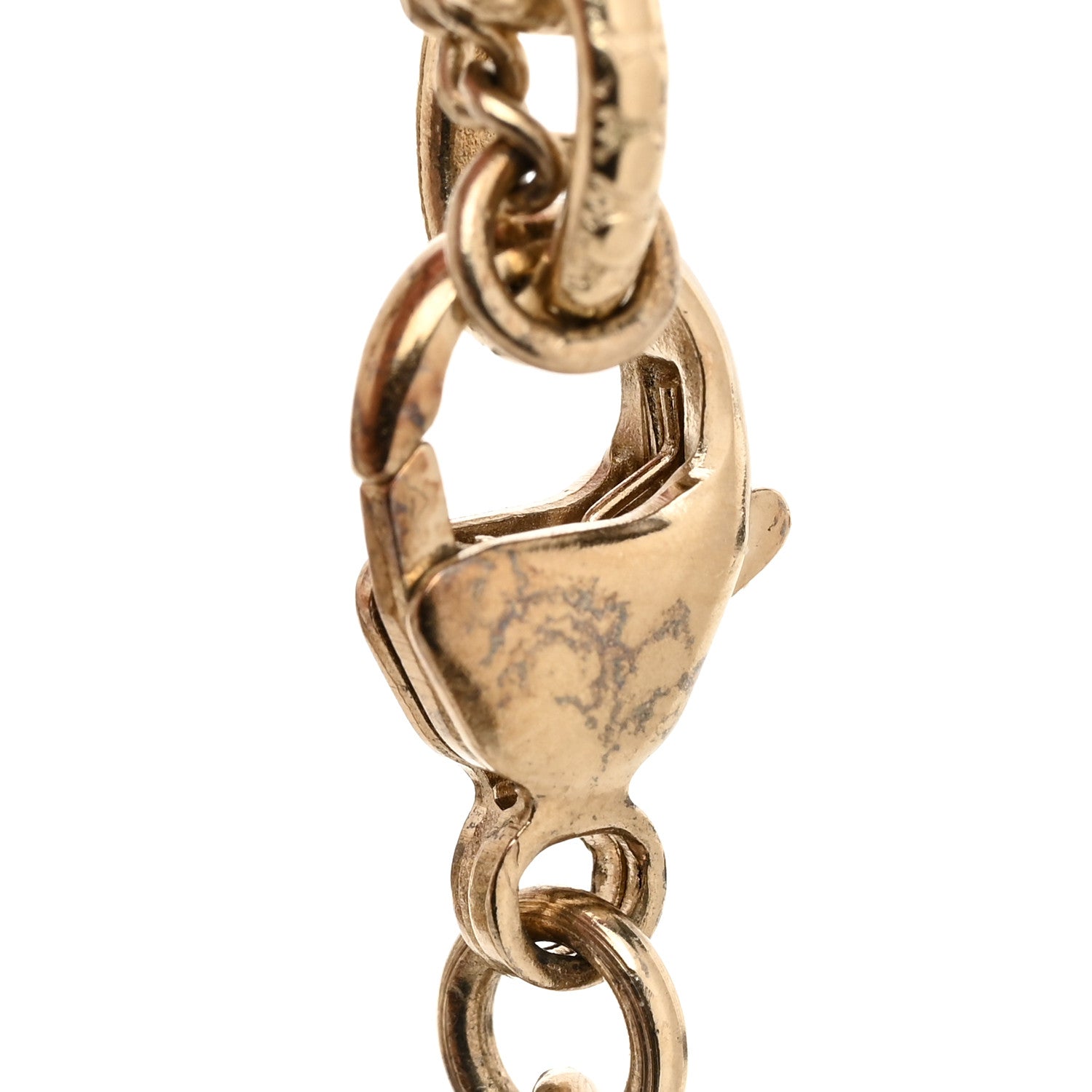 Chanel Pearl Crystal CC Bow Bracelet Gold 5 of 8