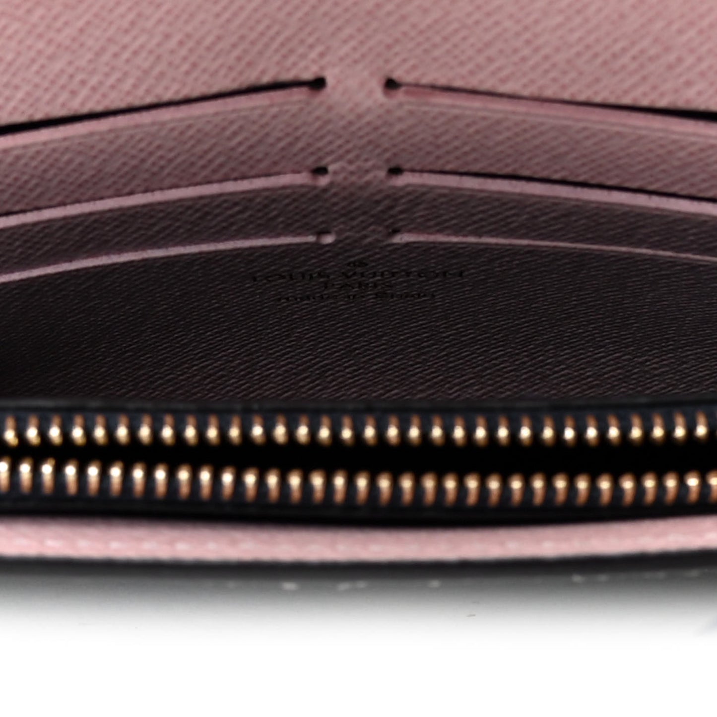 Monogram Jeanne Wallet Rose Ballerine