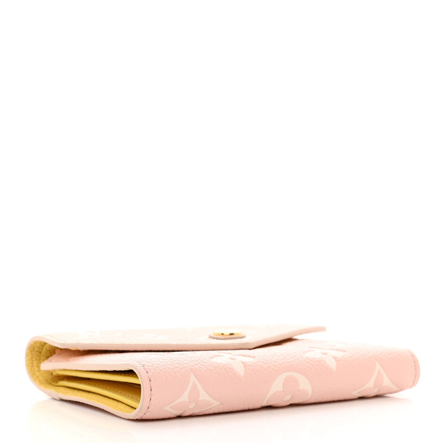 Empreinte Monogram Spring In The City Victorine Wallet Pink Beige Yellow