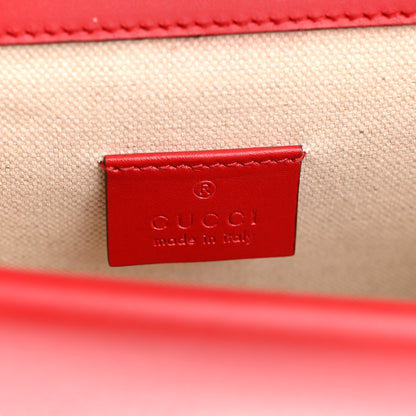 Gucci Calfskin Chinese New Year Mini Dionysus Shoulder Bag Hibiscus Red 5 of 11
