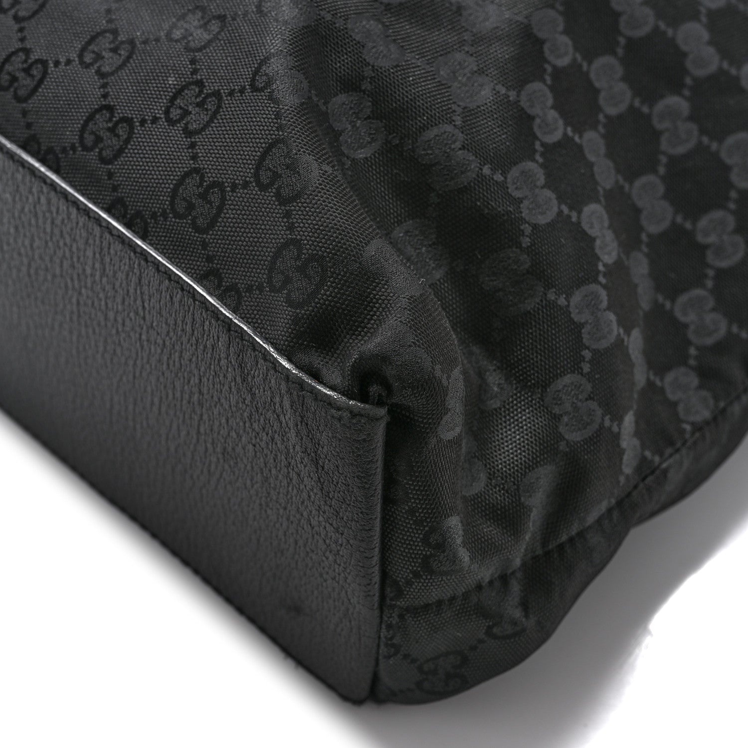 Gucci GG Monogram Large Web Handle Vertical Tote Black 13 of 14