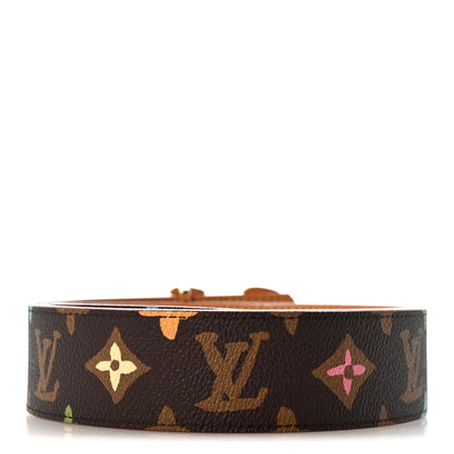 Louis Vuitton Monogram Craggy 40mm LV Tag Reversible Belt 100 40 Chocolate 2 of 10
