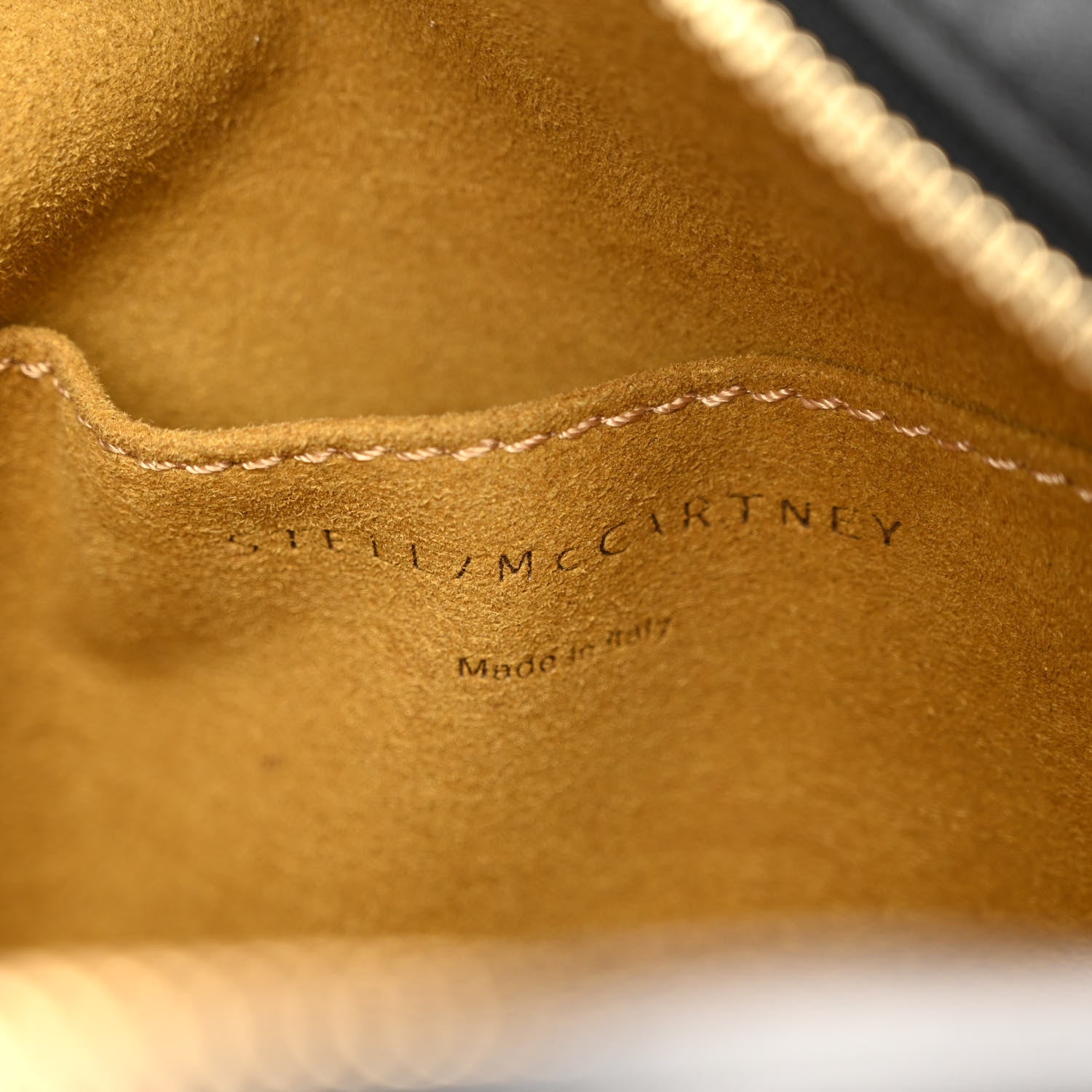 Stella McCartney Eco Alter Nappa Perforated Logo Mini Bag Black 6 of 9