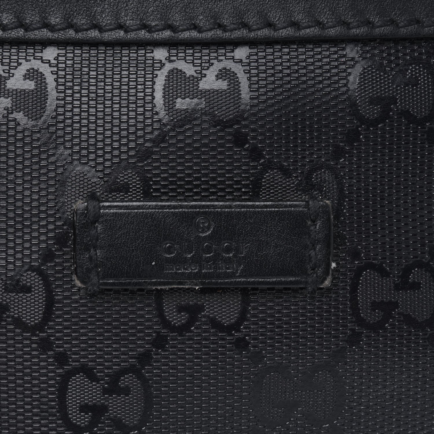 Gucci Imprime Monogram Belt Bag Navy 15 of 15