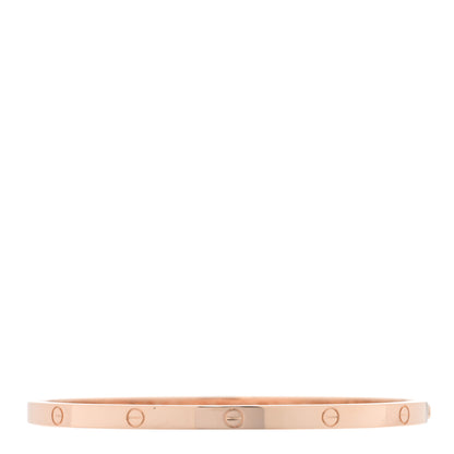 Cartier 18K Pink Gold Small LOVE Bracelet 17 1 of 5