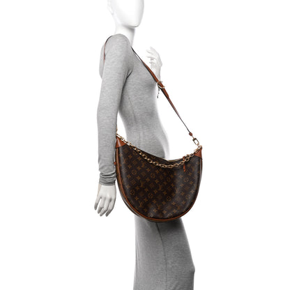 Louis Vuitton Reverse Monogram Loop Hobo 2 of 10