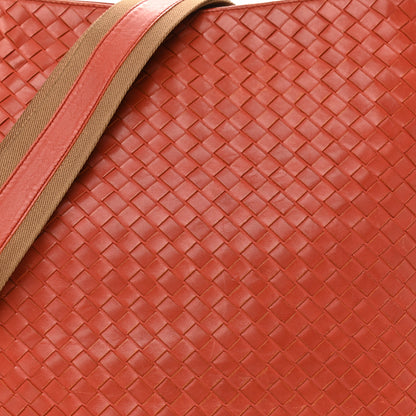Bottega Veneta Nappa Intrecciato VN Crossbody Messenger Bag Brique 8 of 11