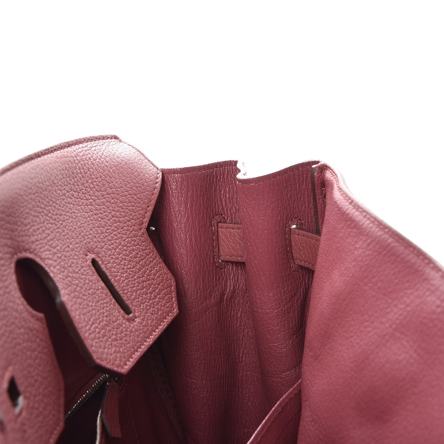 Taurillon Clemence Birkin 35 Bois de Rose