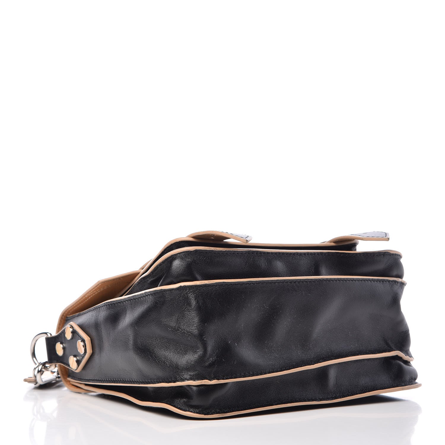 Proenza Schouler Calfskin Mini PS1 Pouch Messenger Black 4 of 20
