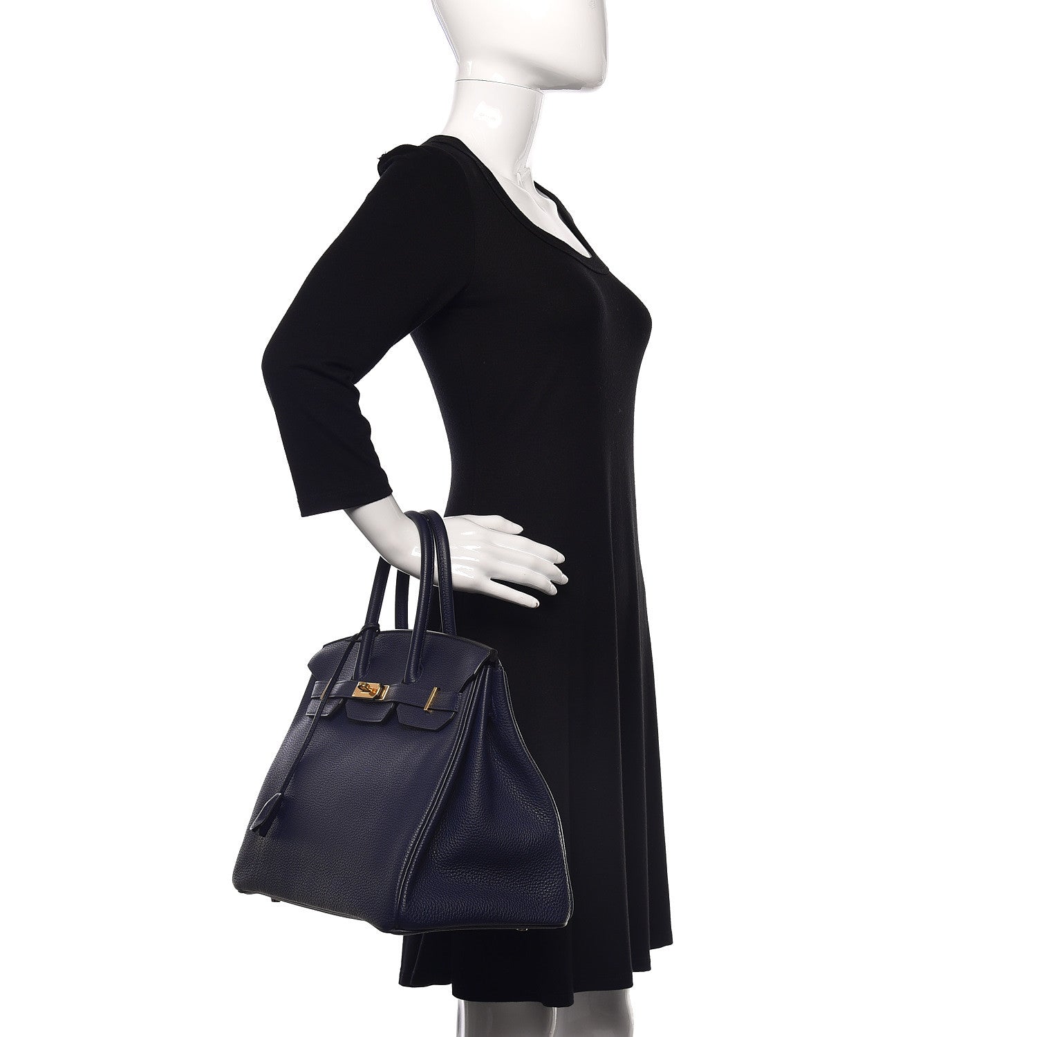 Hermes Togo Birkin 35 Bleu Nuit 2 of 32