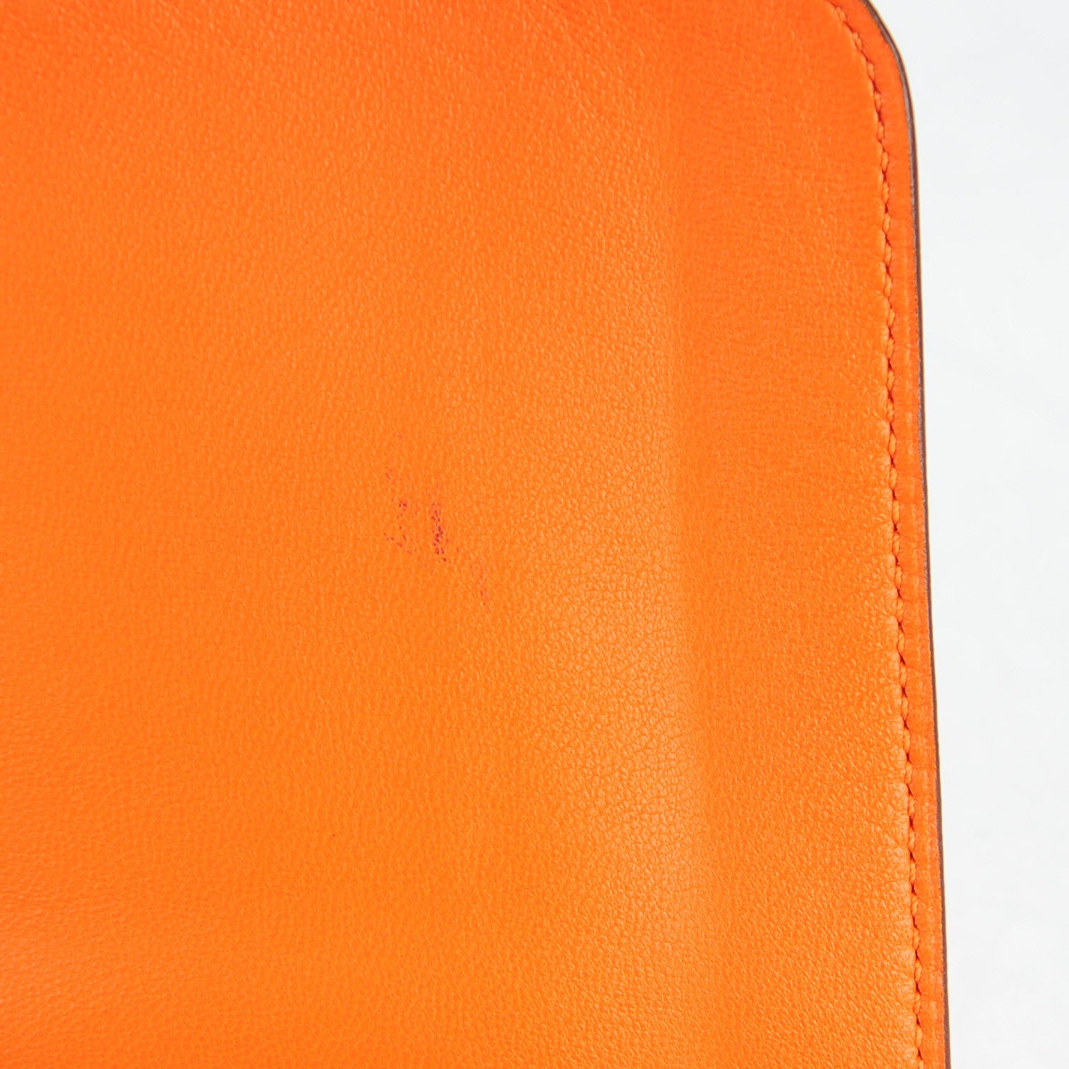 Hermes Swift Dogon Duo Wallet Orange 9 of 10