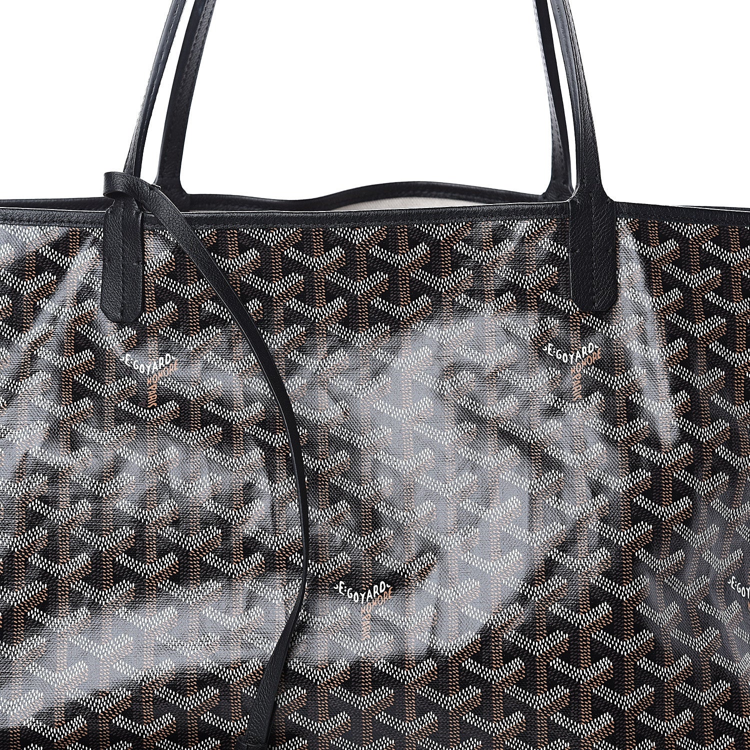 Goyard Goyardine Saint Louis GM Black 6 of 8