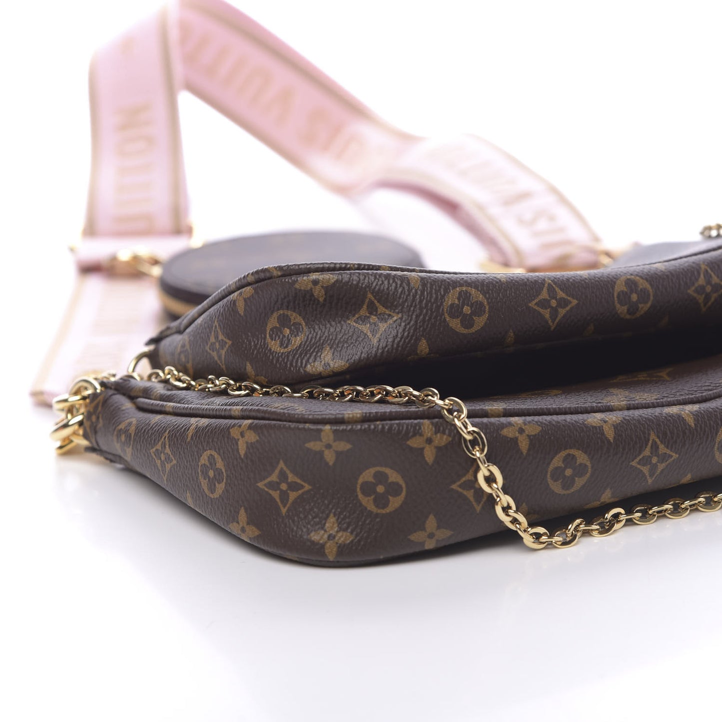 Monogram Multi Pochette Accessories Rose Clair