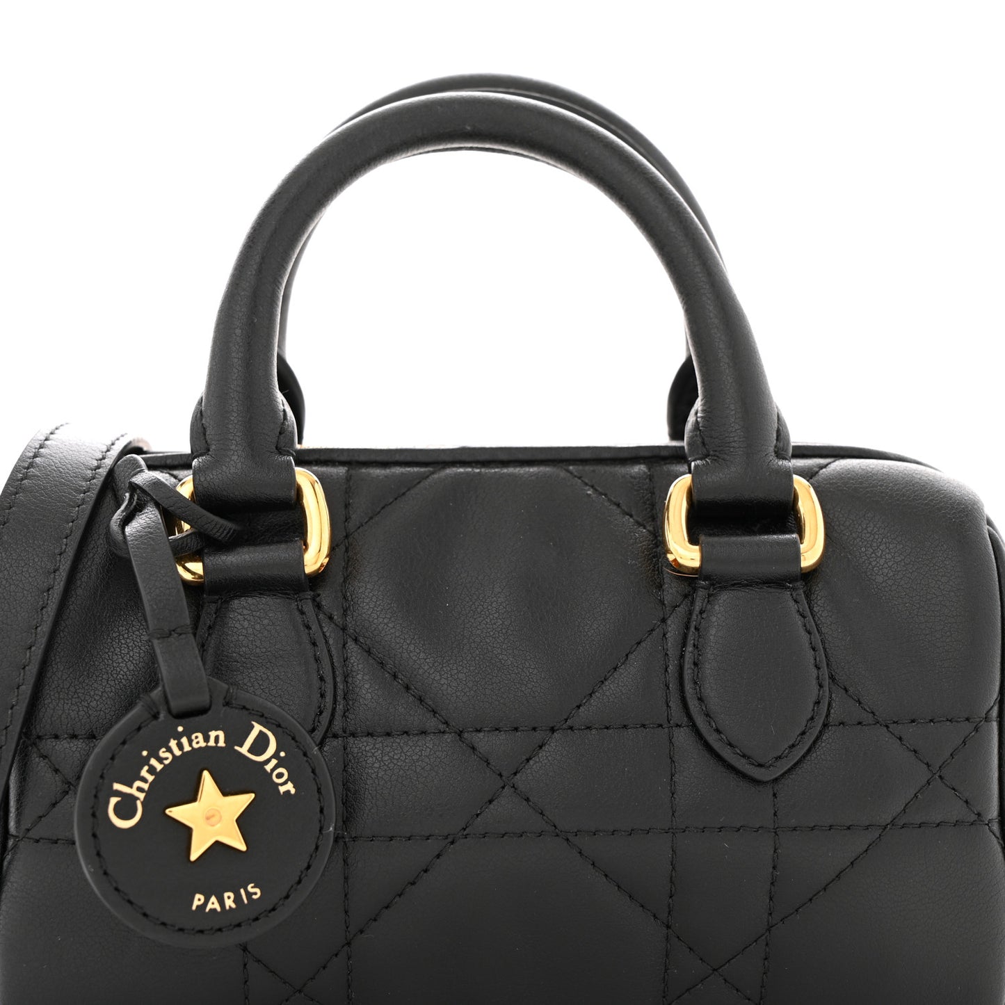 Calfskin Macrocannage Nano Groove 17 Bag Black