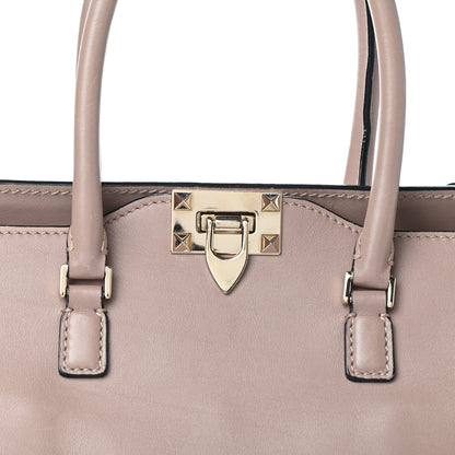 Valentino Garavani Vitello Rockstud Double Handle Tote Poudre 8 of 14