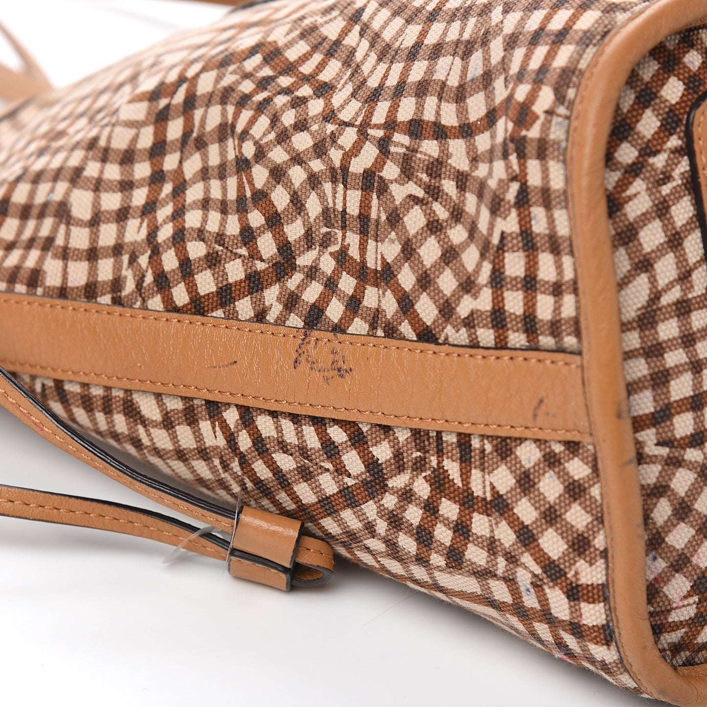 Visetos Medium Liz Reversible Shopper Tote Cognac